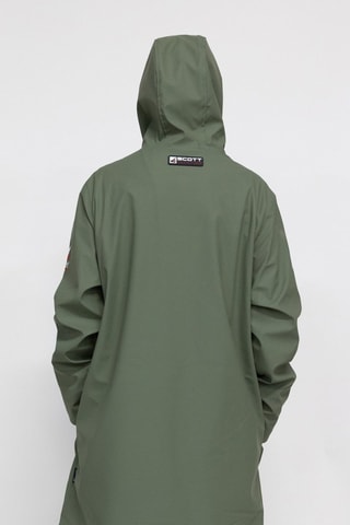 Parka impérméable à capuche Raina  - Vert