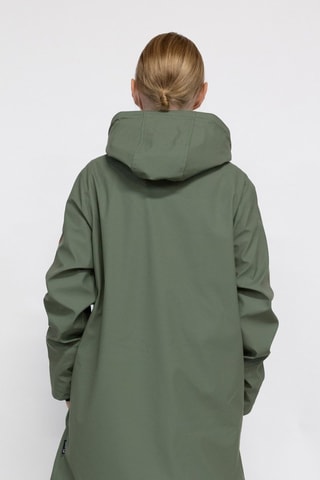 Parka impérméable à capuche Raina  - Vert