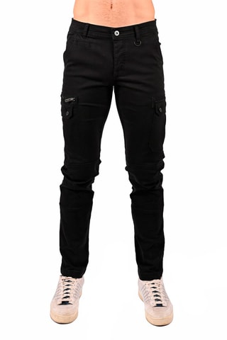 Pantalon cargo Tronga  - Noir