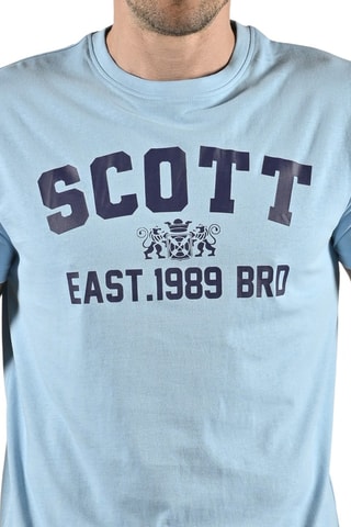 T-shirt - Bleu et noir