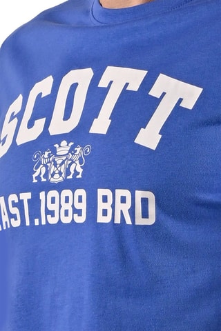 T-shirt - Blanc et bleu