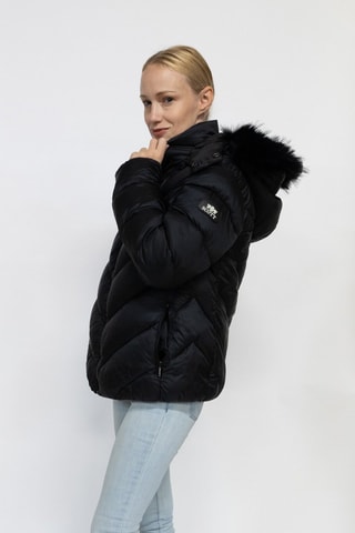 Doudoune à capuche Sofia  - Noir