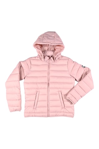 Doudoune à capuche Louna  - Rose