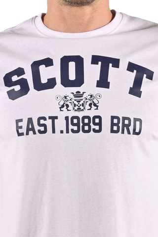 T-shirt - Blanc et bleu