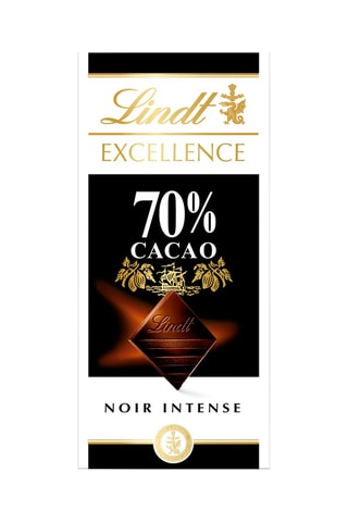 4 x Tablette Excellence noir 70% cacao - 100 g