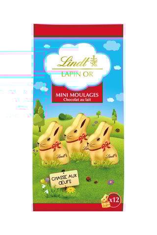 2 x Sachet Lapin Or Mini Moulages lait - 120 g