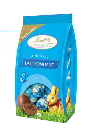 2 x Mini-œufs Lapin Or lait fondant - 180 g
