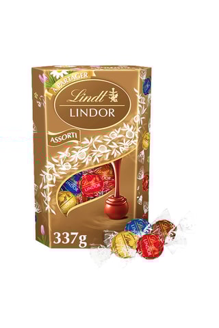 2 x Lindor Assorti : lait, noir, blanc et noisette - 337 g