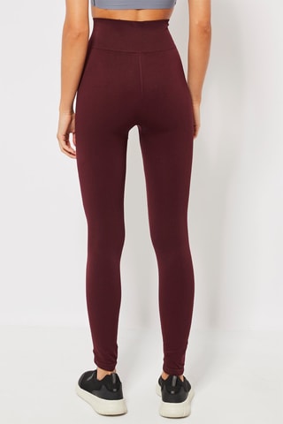 Legging Bordeauxrood