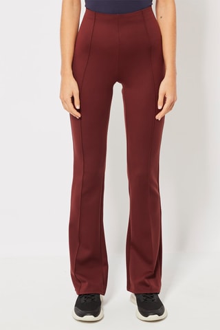 Broek Flare Cut Bruin