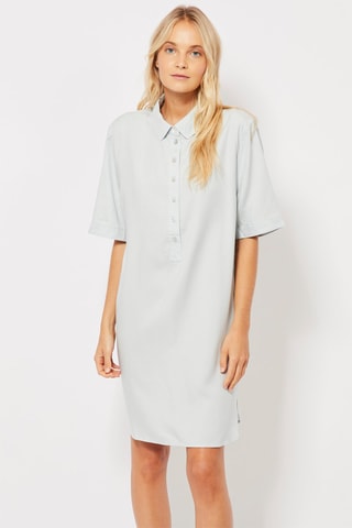 Polo-jurk Lichtblauw