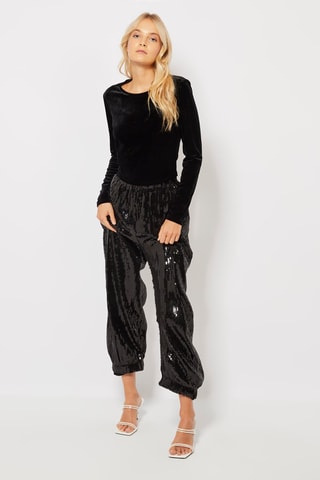 Casual Broek Zwart