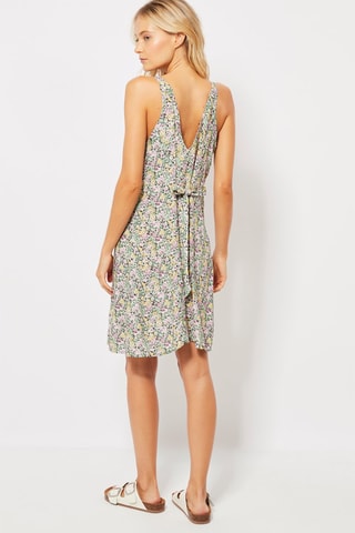 Rechte Jurk Groen en Geel