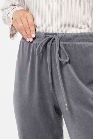 Fleece Pyjamabroek - Grijs