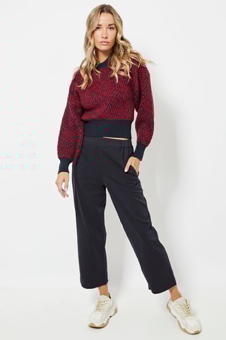 7/8 Broek - Marineblauw