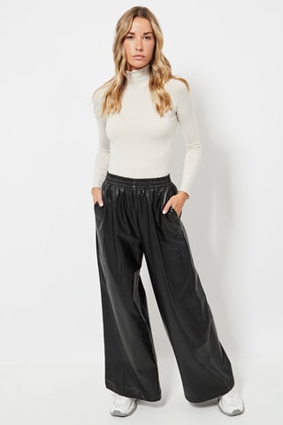 Broek Wide Legs - Zwart