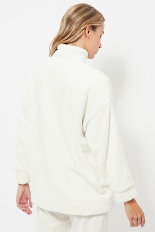 Fleece Pyjamajasje  - Wit