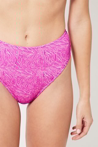 Bikinibroekje Fuchsia en Ecru