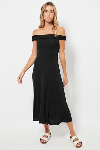 Robe midi - Noir