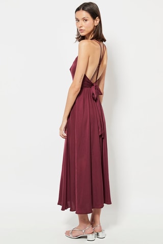Robe midi - Bordeaux