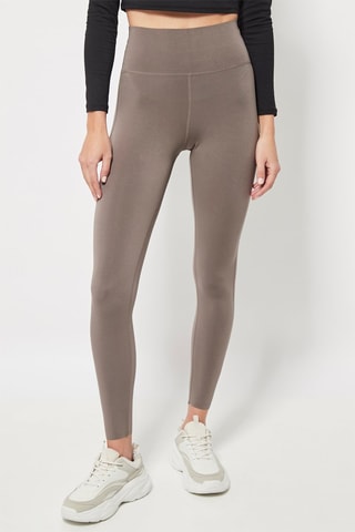Legging Hoge Taille Taupe