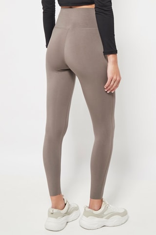 Legging Hoge Taille Taupe
