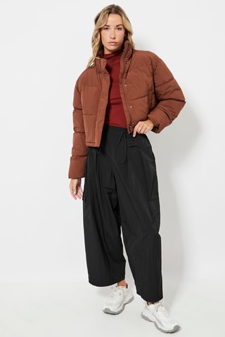Gewatteerde Jas - Bruin