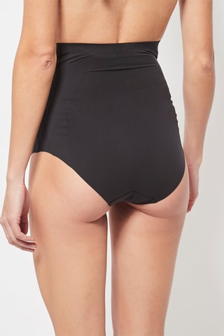 Slip Hoge Taille Zwart