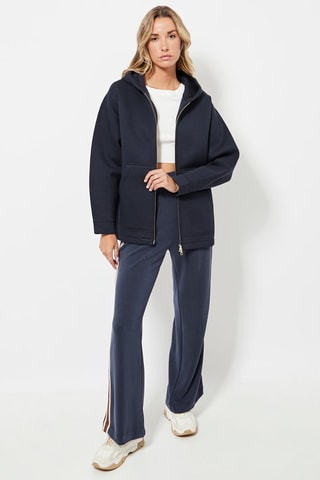 Sweater met Capuchon - Marineblauw