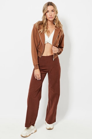 Sweater met Capuchon - Camel