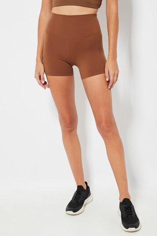 Broekje met Hoge Taille - Camel