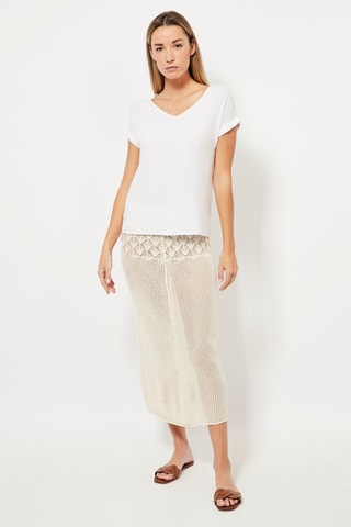 Lange Rok - Ecru