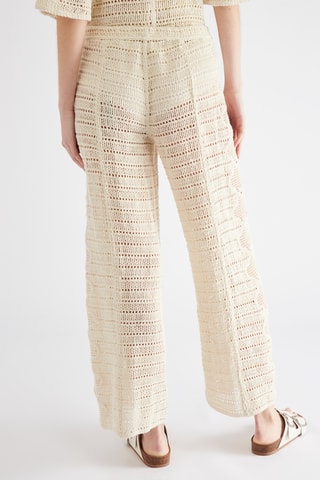 Broek Hoge Taille - Ecru