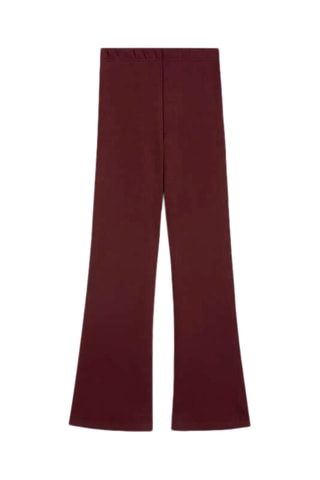 Broek Flare Cut - Bordeauxrood