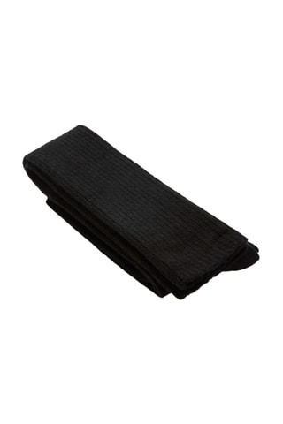 Hoge Wollen en Kasjmier Sokken - Zwart