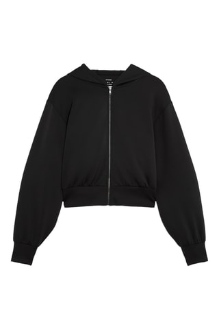 Sweater met Capuchon - Zwart