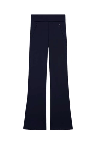 Broek Flare Cut - Marineblauw