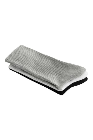 3 Paar Hoge Sokken - Wit