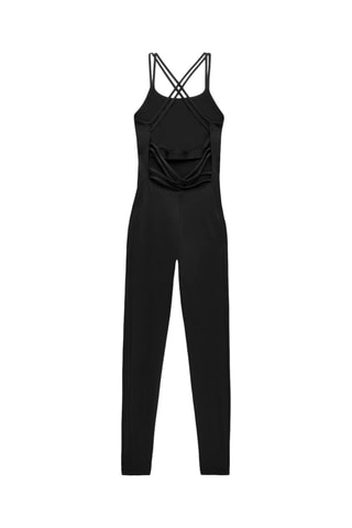 Mouwloze Jumpsuit - Zwart