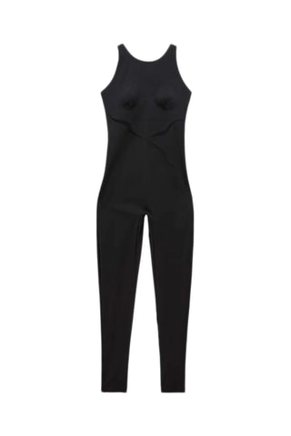 Mouwloze Jumpsuit - Zwart