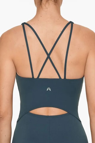 Jumpsuit - Petrolblauw