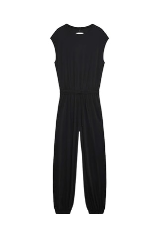 Mouwloze Jumpsuit - Zwart