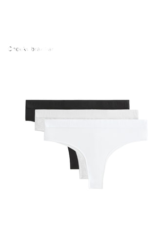 3 Onderbroeken - Zwart en wit