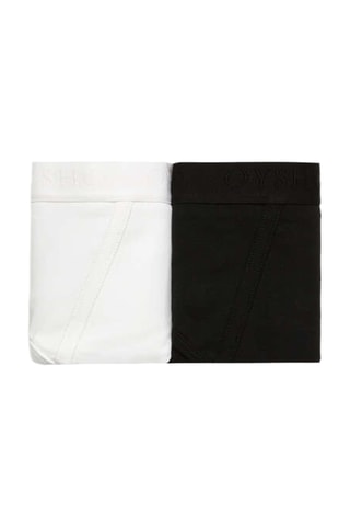 2 Tanga's - Ecru en Zwart