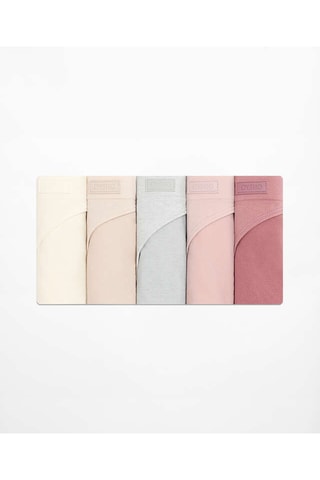 5 Onderbroeken - Beige en Oudroze