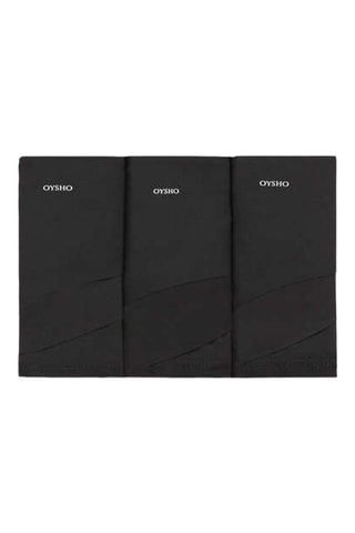 3 Tanga's - Zwart en wit