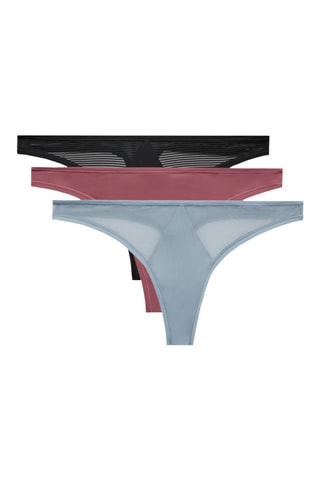 3 Strings - Zwart en Oudroze