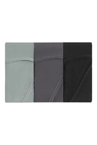 3 Onderbroeken - Zwart en Grijs