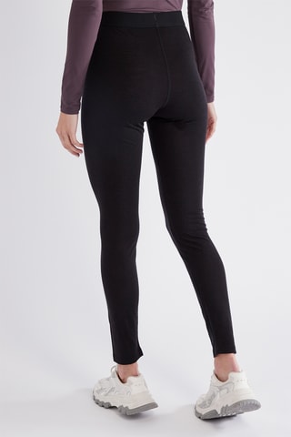 Wollen Legging - Zwart