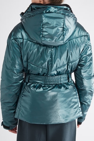 Gewatteerde Jas met Capuchon - Donkerblauw